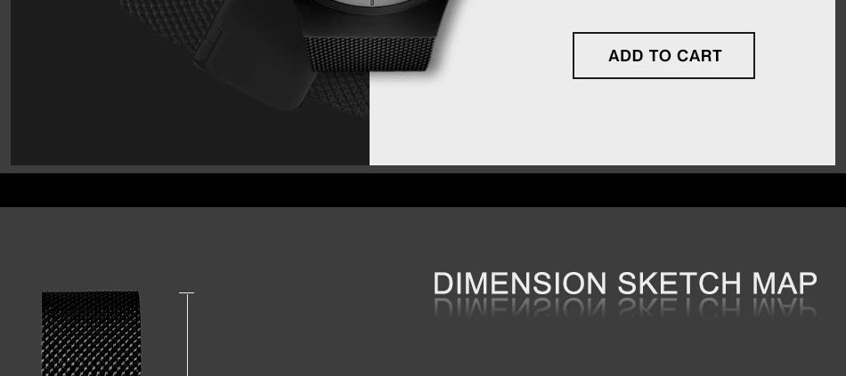 SINOBI Unique Vortex Concept Watch Men's High Quality 316L Stainless Steel Modern Trend Sport Black Wrist Watches reloj hombre