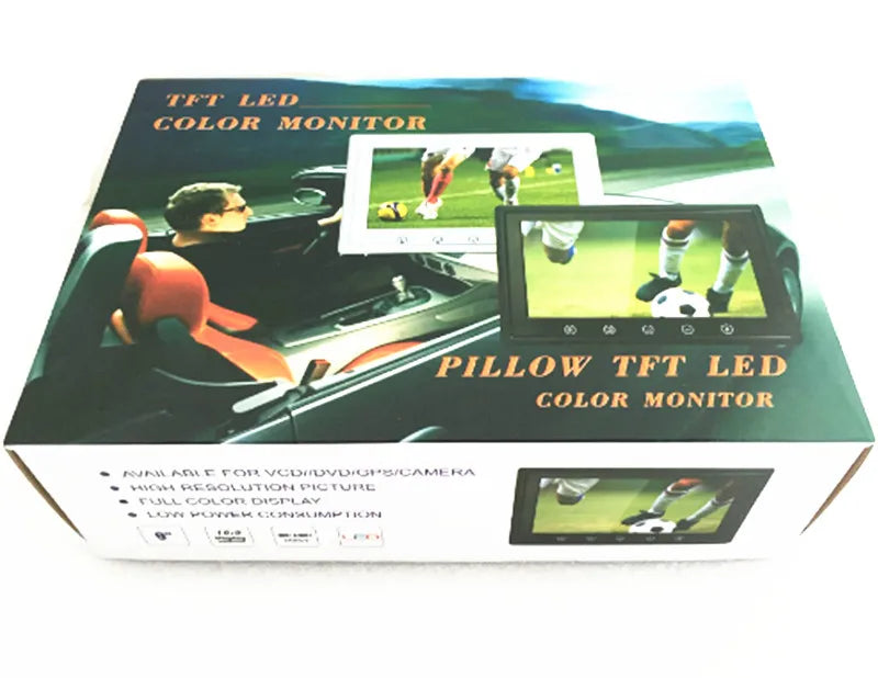 9 Inch 2CH Input TFT Monitor For CCTV Camera