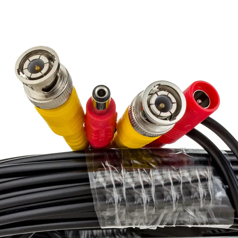 5M 10M 20M CCTV DVR Camera Recorder System Video Cable DC Power Security Surveillance BNC Cable