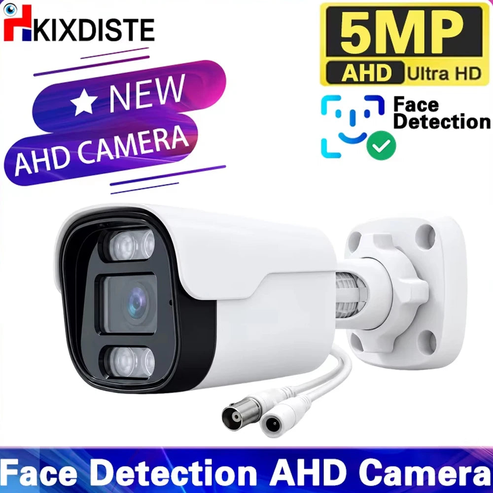 4K 8MP AHD Camera 5MP 2MP CCTV Video Surveillance Home Security Outdoor Waterproof Bullet Analog IR Day Night Vision BNC Camera