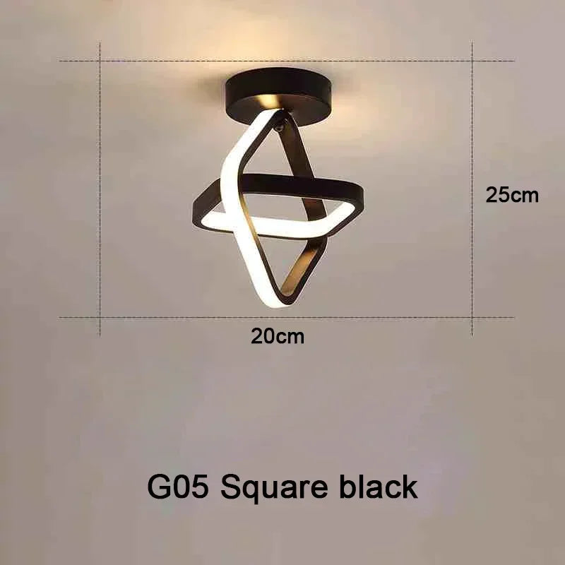 LED 25W Aisle Ceiling Light Modern Home Lighting LED Surface Mounted Bedroom Living Room Corridor Light Staircase Balcony Light
