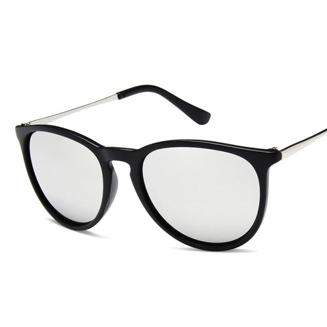 Brand Designer Round Cat Eye Sunglasses Men Retro Shades Male Sun Glasses