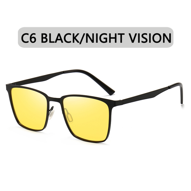 Brand Design Classic Polarized Sunglasses Men Women Driving Square Frame Fashion Sun Glasses
