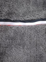 Warm Stand Collar Fleece Jacket, Men's Casual Comfortable Solid Color Zip Up Coat/ Outwear For Fall Winter