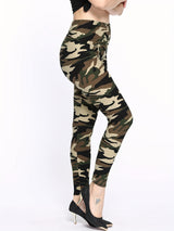 Women's Leggings Floral Printed Pants Casual High Waist Sweatpants Leggings