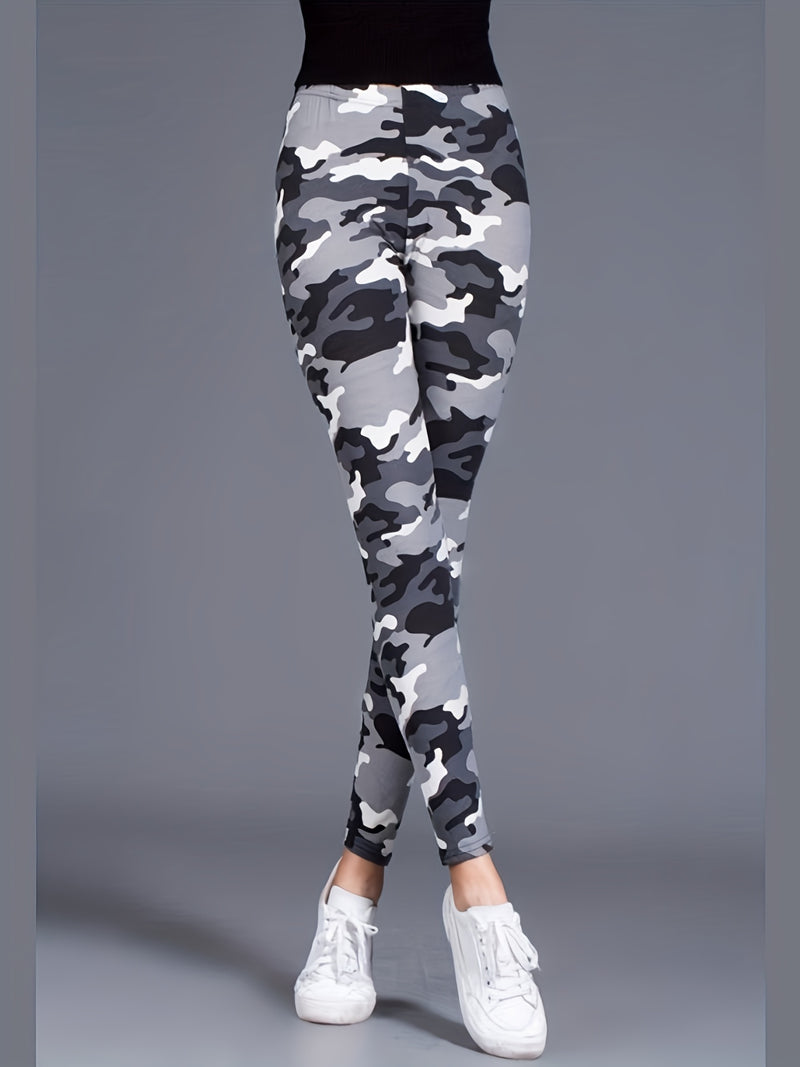 Women's Leggings Floral Printed Pants Casual High Waist Sweatpants Leggings