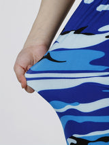 Women's Leggings Floral Printed Pants Casual High Waist Sweatpants Leggings