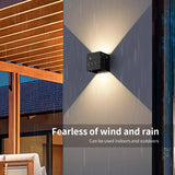 LED Wall Light Outdoor Indoor Lighting Wall Lamps Home Appliances Wall Lighting For Room Decor Wall Panels Porch Balcony Garden