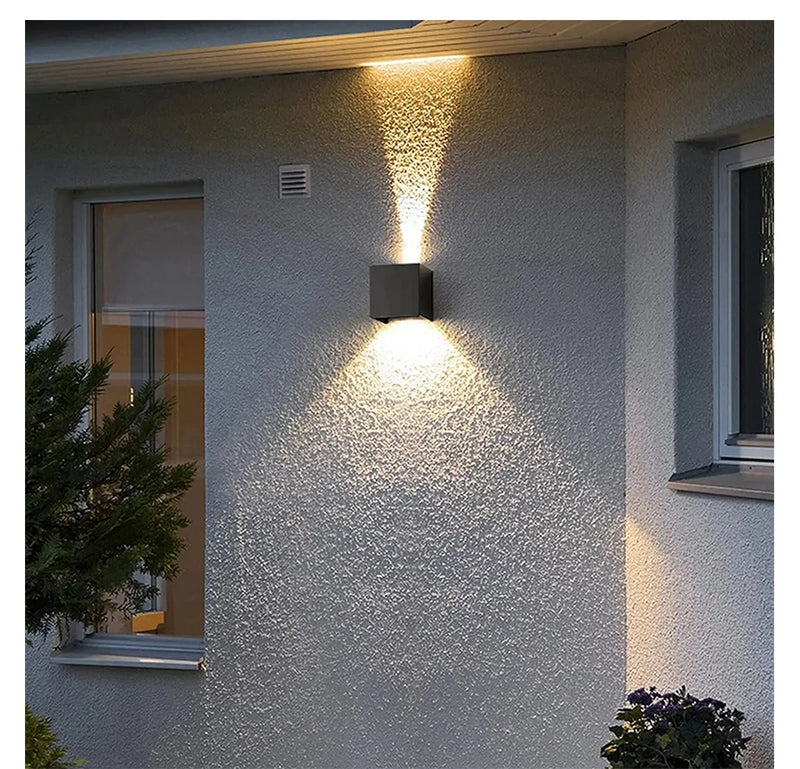 LED Wall Light Outdoor Indoor Lighting Wall Lamps Home Appliances Wall Lighting For Room Decor Wall Panels Porch Balcony Garden