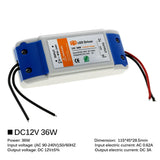 LED Lighting Transformers DC12V 18W 36W 72W 100W LED Driver Power Adapter For LED Strip 12V Power Supply