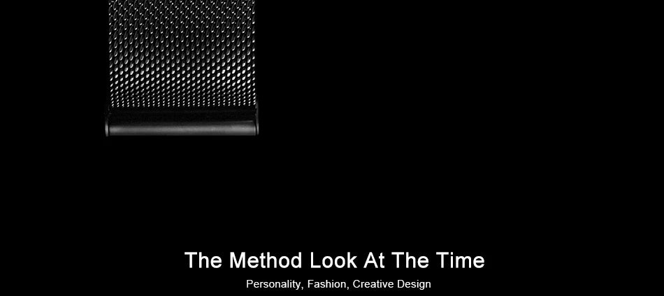 SINOBI Unique Vortex Concept Watch Men's High Quality 316L Stainless Steel Modern Trend Sport Black Wrist Watches reloj hombre