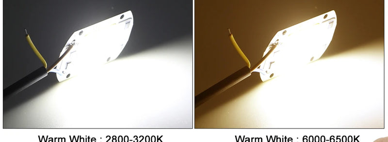 COB LED Chip 50W 30W 20W 10W 29-34V Modules LED Lamp COB CHIP Square Matrix For Spotlight Flood Light DIY Outdoor Garden