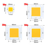 COB LED Chip 50W 30W 20W 10W 29-34V Modules LED Lamp COB CHIP Square Matrix For Spotlight Flood Light DIY Outdoor Garden
