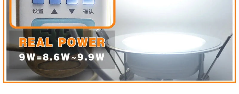 Led Downlight 3W 5W 7W 9W 12W 15W 18W AC 220V 230V 110V  Ceiling Bathroom Lamps Living Room Light Home Indoor Lighting