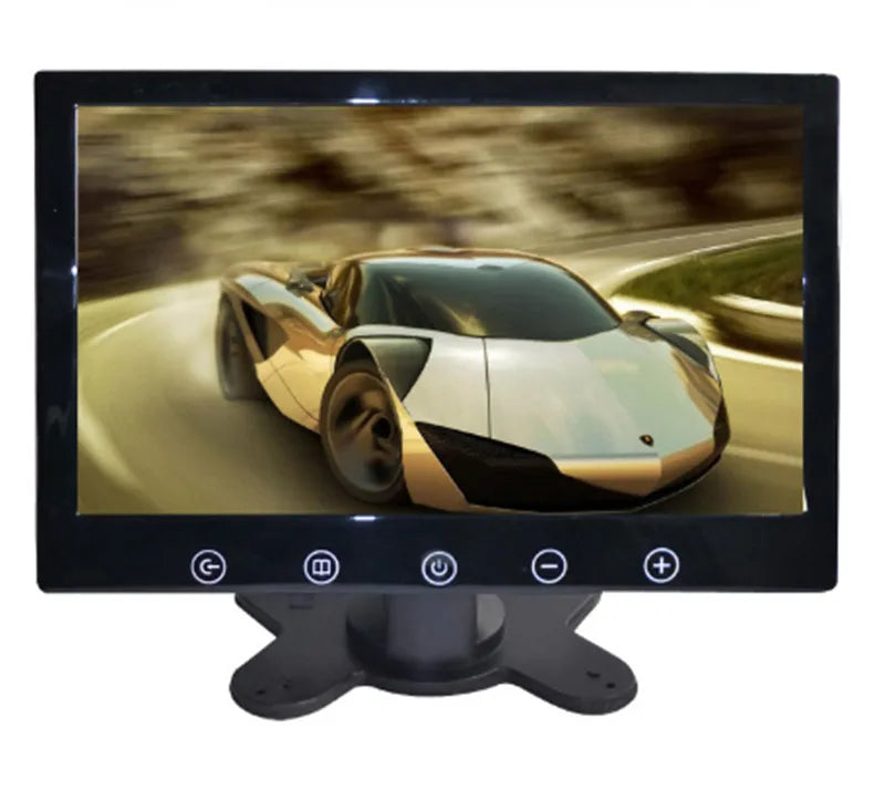 9 Inch 2CH Input TFT Monitor For CCTV Camera