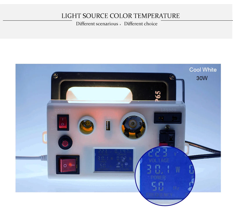 COB LED Chip Light 220V 10W 50W 20W 30W 3-9W rectangular Chip Lamp For Spotlight No Need Driver DIY Led Floodlight Lamp Y27 Y32