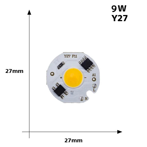 COB LED Chip Light 220V 10W 50W 20W 30W 3-9W rectangular Chip Lamp For Spotlight No Need Driver DIY Led Floodlight Lamp Y27 Y32