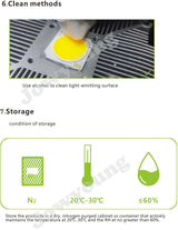 COB LED beads light-emitting Diode epistar chip 12v-36V  LM-80 CE Rohs 18W 20W 30W 50W 100W high brightness cob smd DIY led Bulb