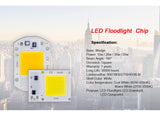 COB LED Chip Light 220V 10W 50W 20W 30W 3-9W rectangular Chip Lamp For Spotlight No Need Driver DIY Led Floodlight Lamp Y27 Y32