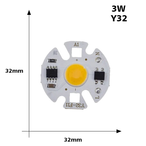 COB LED Chip Light 220V 10W 50W 20W 30W 3-9W rectangular Chip Lamp For Spotlight No Need Driver DIY Led Floodlight Lamp Y27 Y32