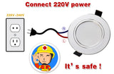 Led Downlight 3W 5W 7W 9W 12W 15W 18W AC 220V 230V 110V  Ceiling Bathroom Lamps Living Room Light Home Indoor Lighting