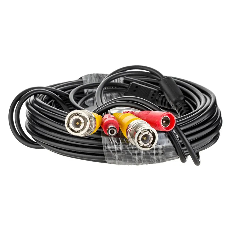 5M 10M 20M CCTV DVR Camera Recorder System Video Cable DC Power Security Surveillance BNC Cable