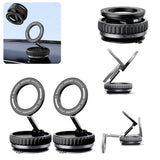 Vacuum Magnetic Car Phone Holder Magnet Mount Mobile Cell Phone Stand Gps Support 360 Degree Rotatable Suction Cup for Car