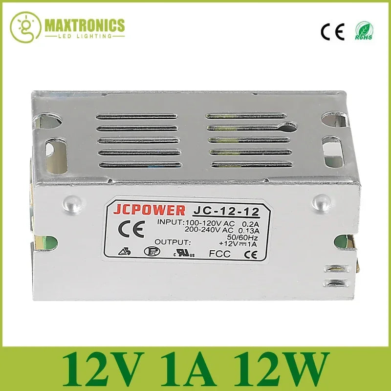 LED Lighting Transformer AC110V-220V to DC 5V 12V 24V 36V 48V Power Supply Adapter 2A 5A 10A 15A 20A 30A LED Strip Switch Driver