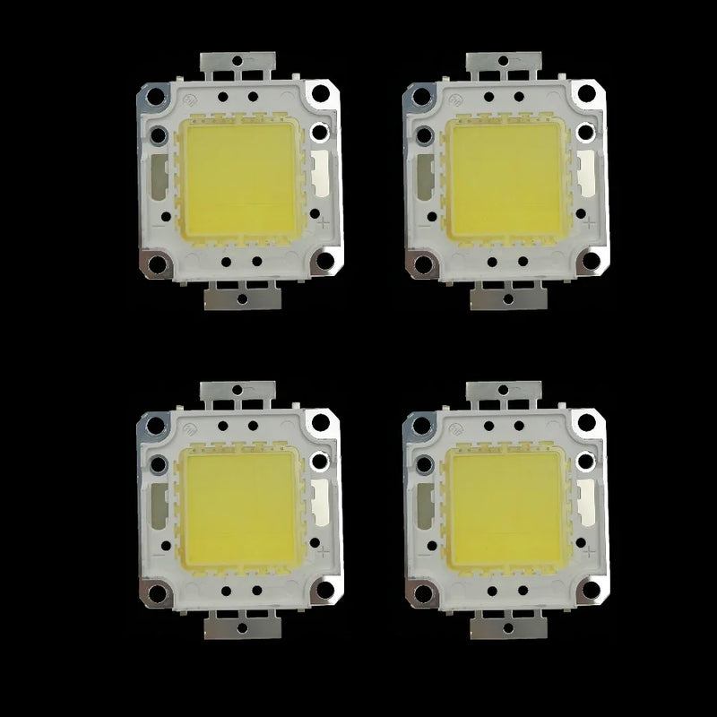 COB LED Chip 10W 9-12V 20W 30W 50W 100W 30V-32V Integrated LED Beads For Floodlight Spotlight Searchlight Warm White/White