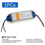LED Lighting Transformers DC12V 18W 36W 72W 100W LED Driver Power Adapter For LED Strip 12V Power Supply