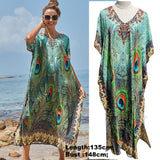 Easy Dry Beach Cover Up Robe Plage Vestido Playa Beach Pareo Swimsuit Cover Up Beachwear 2023 Bathing Suit Women Maxi Dress