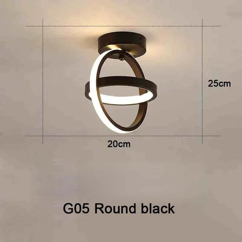 LED 25W Aisle Ceiling Light Modern Home Lighting LED Surface Mounted Bedroom Living Room Corridor Light Staircase Balcony Light