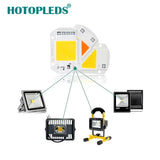 COB LED Lamp Chip 220V 10W 20W 30W 50W LED Bulb Smart IC No Need Driver Lampada For Flood Light Spotlight Diy Lighting