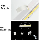 COB LED Strip 220V High Brightness 220V Led Strip Waterproof Flexible Ribbon Tape for Room Bedroom Kitchen Garden Lighting