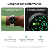 New Google Pixel Watch 3 41mm&45mm WIFI/LTE Version Qualcomm SW5100 Wear OS 5.0 2GB RAM 32 GB eMMC flash SmartWatch