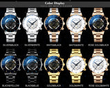 Relogio Masculino 2023 Herrenmode Business Uhren Manner Casual Kalender Uhr Mannlichen Edelstahl Quarzuhr Montre Homme