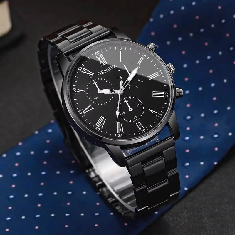 Mens Business Watches Fashion Quartz Wrist Watch for Man