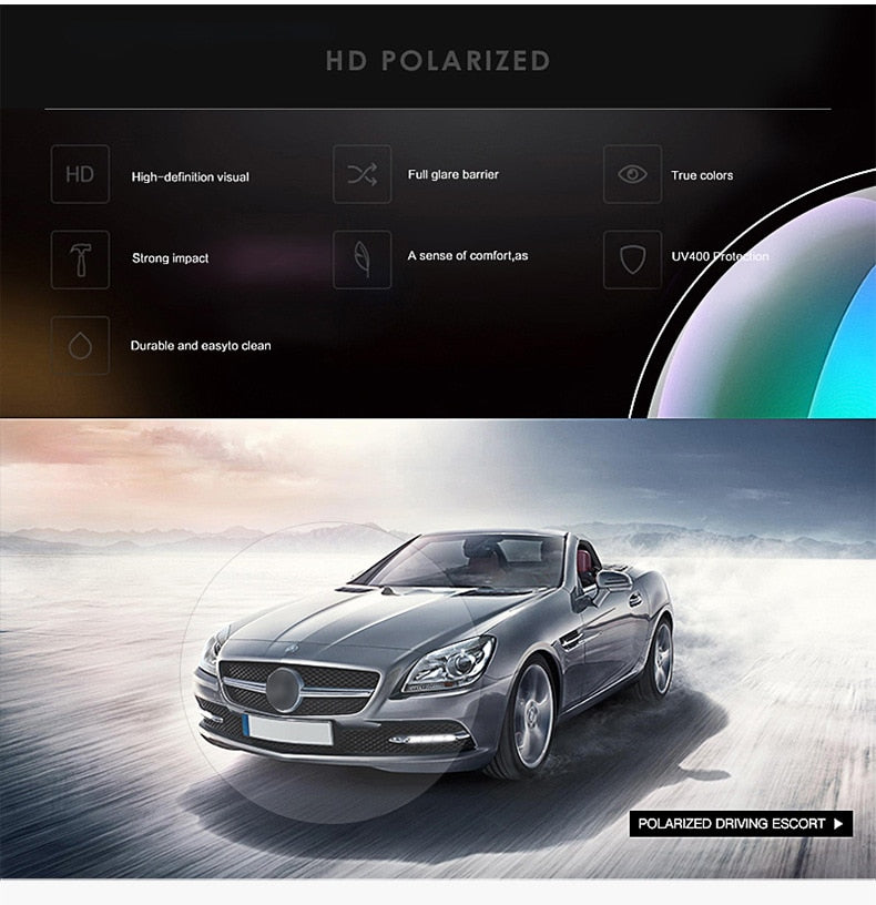 Dalwa Polarized Fishing Sunglasses Men&#39;s Driving Shades Male Hiking Classic Glasses UV400 Eyewear