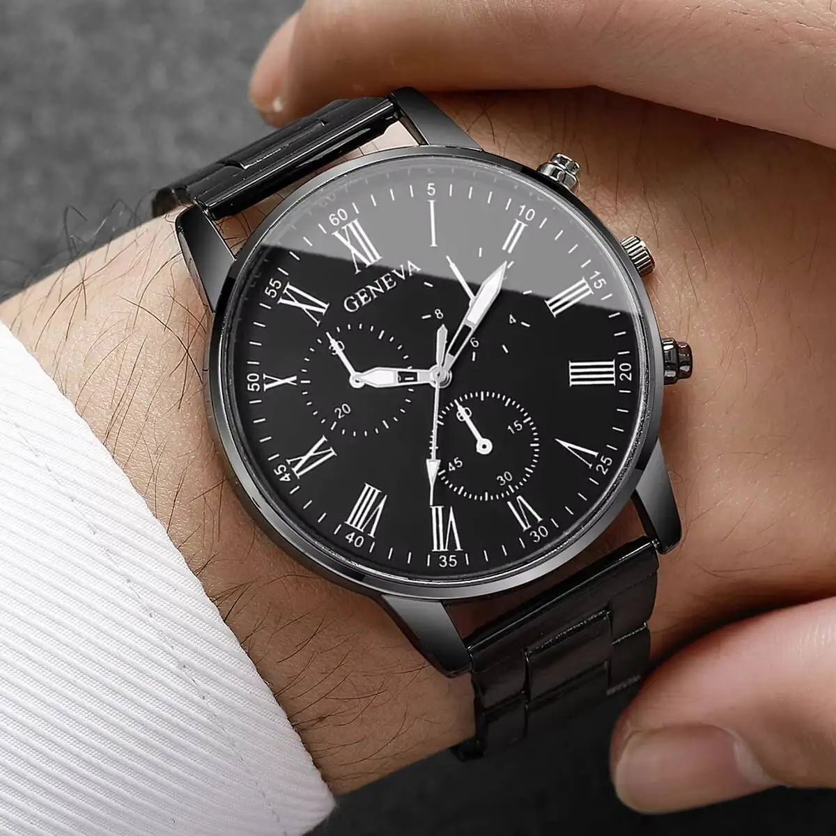 Mens Business Watches Fashion Quartz Wrist Watch for Man