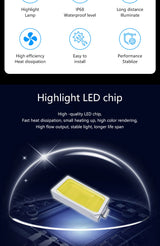 LED Flood Light AC220V 10W 20W 30W 50W 100W IP68 Waterproof Outdoor Garden Projector Lighting Refletor Spotlight Wall Floodlight