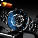 Relogio Masculino 2023 Herrenmode Business Uhren Manner Casual Kalender Uhr Mannlichen Edelstahl Quarzuhr Montre Homme