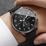 Mens Business Watches Fashion Quartz Wrist Watch for Man