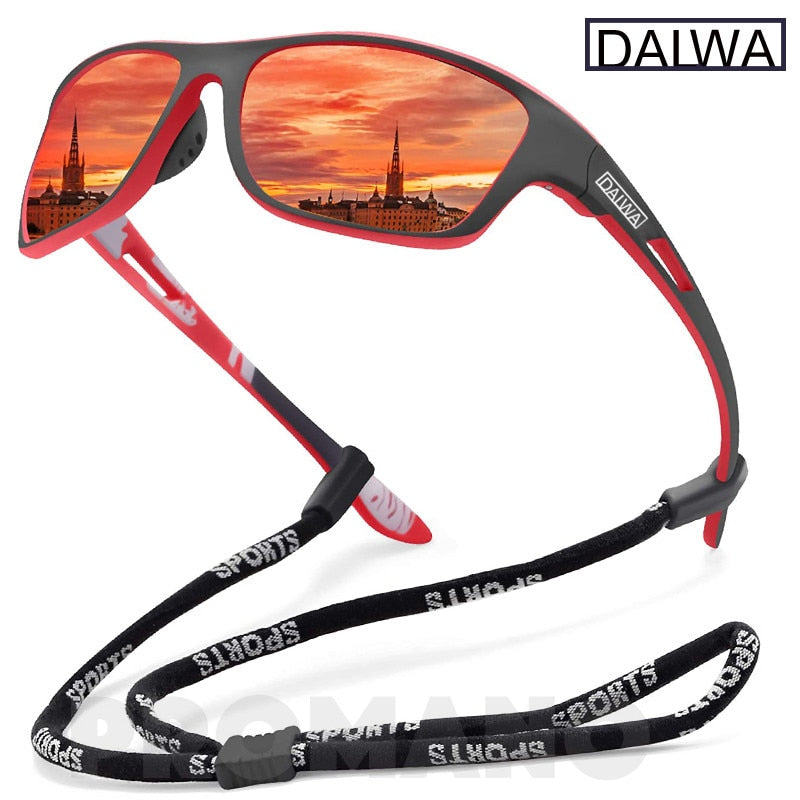 Dalwa Polarized Fishing Sunglasses Men's Driving Shades Male Hiking Classic Glasses UV400 Eyewear