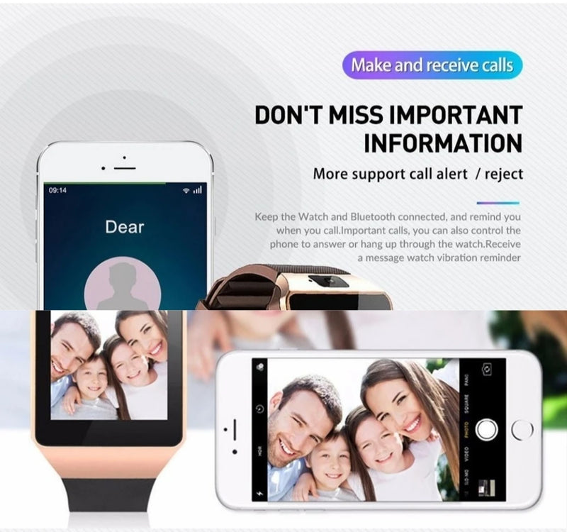 DZ09 Smart Watch Phone Watch With SIM Card Sports Fitness Tracker Real Time Positioning Watch-sim Phone Calls Sleep Monitor