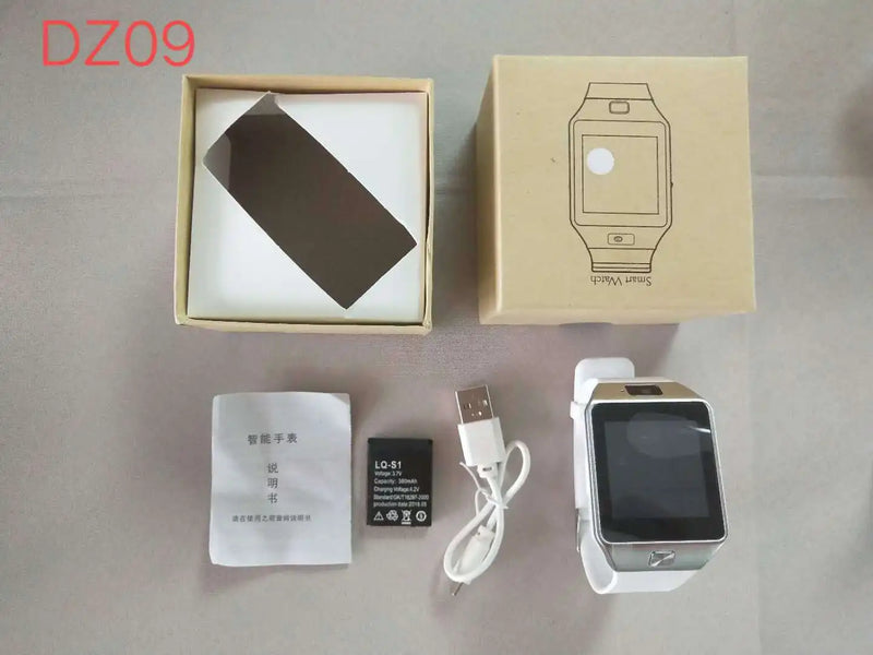 DZ09 Smart Watch Phone Watch With SIM Card Sports Fitness Tracker Real Time Positioning Watch-sim Phone Calls Sleep Monitor