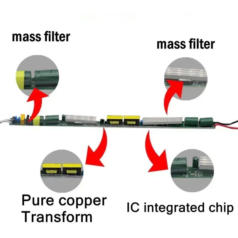 LED Lighting Power Supply Transformer AC220V To DC12V/24V Switching Power Transformer 24W 36W 48W 60W 72W 100W LED Strip Driver