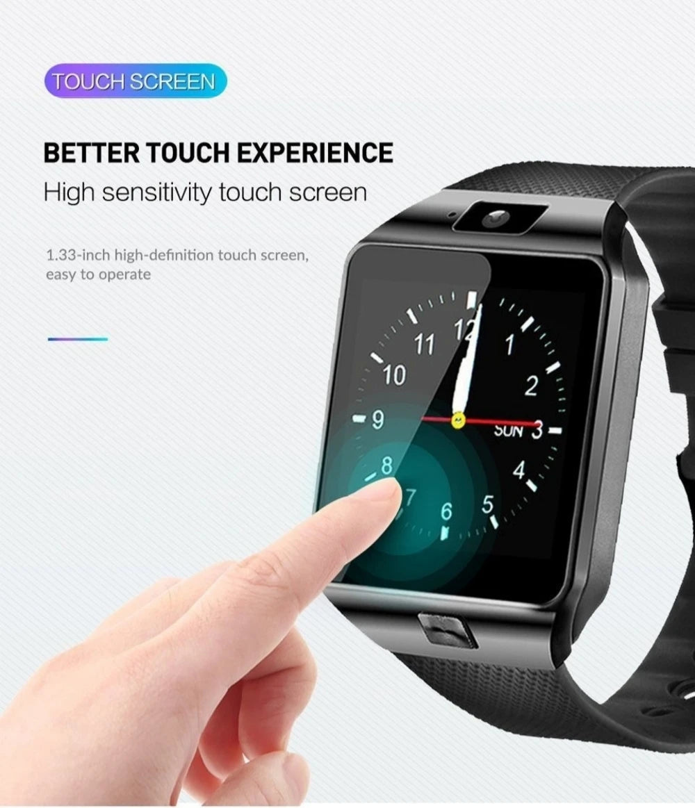 DZ09 Smart Watch Phone Watch With SIM Card Sports Fitness Tracker Real Time Positioning Watch-sim Phone Calls Sleep Monitor