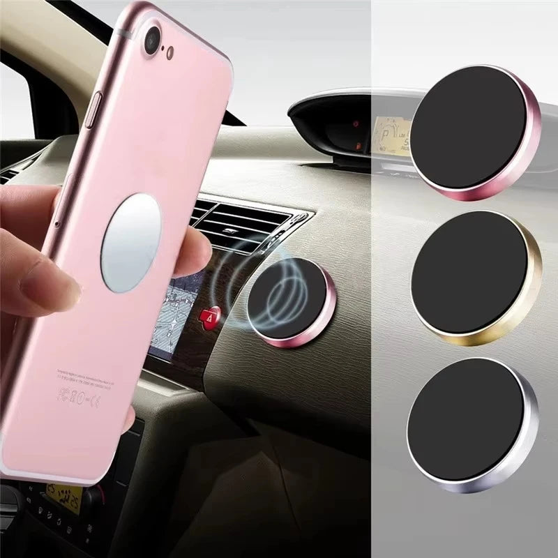 Super Magnetic Car Phone Holder Universal phone Stand for IPhone 14 13 12 11 Huawei Dashboard Wall Mounted Car Magnet Sticker