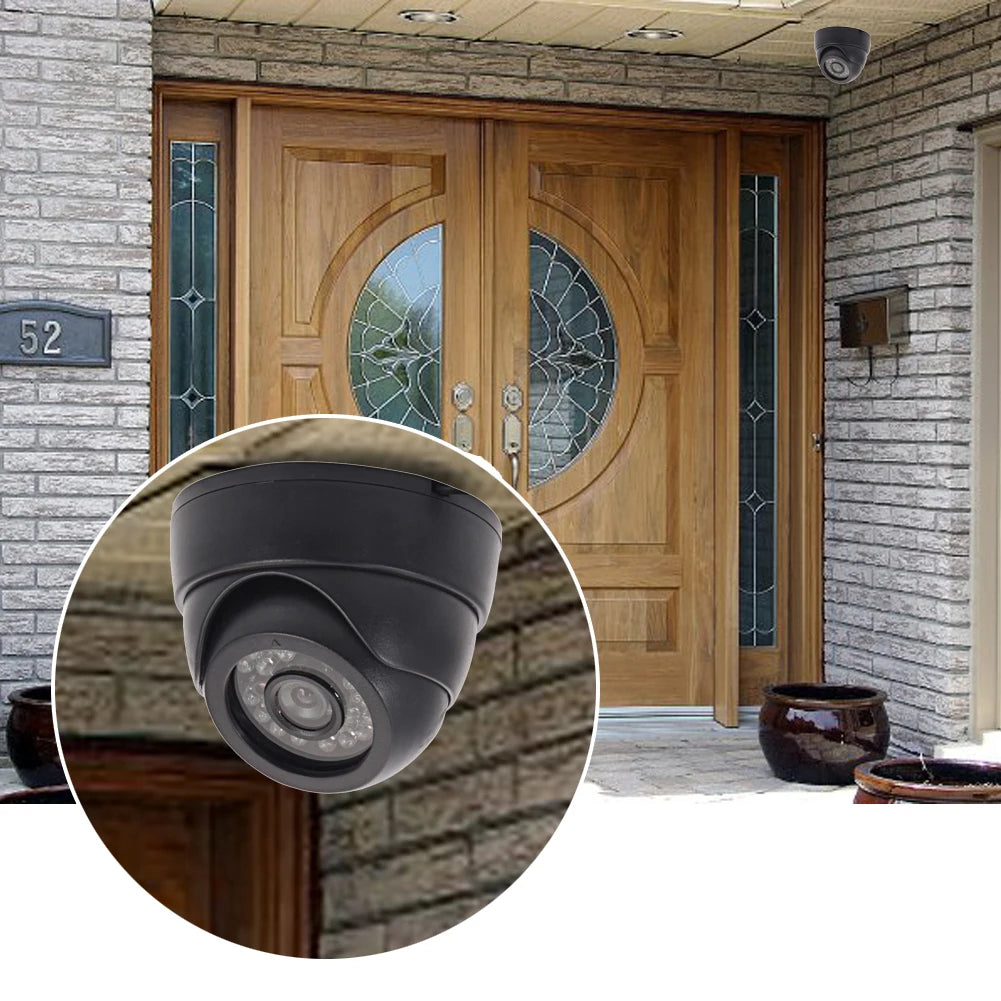 1200TVL Image Sensor Cameras CMOS Night Vision Day Night 24IR LED Indoor CCTV Camera NTSC TV System by security camera