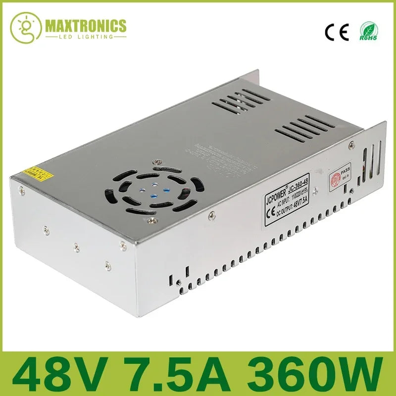 LED Lighting Transformer AC110V-220V to DC 5V 12V 24V 36V 48V Power Supply Adapter 2A 5A 10A 15A 20A 30A LED Strip Switch Driver